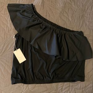 A New Day: Target Brand, One Shoulder Cropped Top